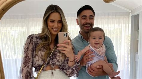 Kiwi sport stars Kayla and Shaun Johnson announce they're expecting ...