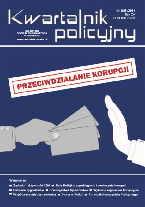 Zadania i aktywność CBA w obszarze przeciwdziałania korupcji w Polsce