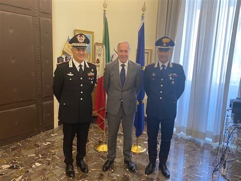 Il Nuovo Comandante Della Legione Carabinieri Campania In Visita A