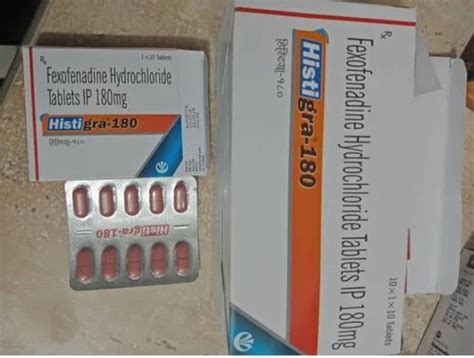 Fexofenadine HISTIGRA 180 Mg Tablet At Rs 650 Stripe Khamla Nagpur