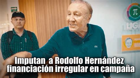 Imputan cargos a Rodolfo Hernández y Esposa por supuesta