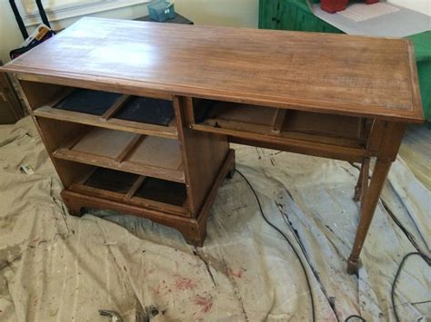 Two Toned Painted Desk