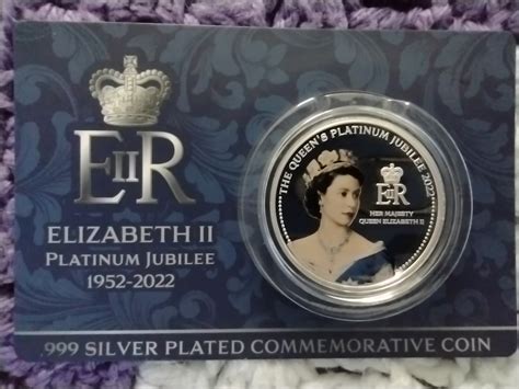 Queen Elizabeth Ii Platinum Jubilee Commemorative Coin The Laptop