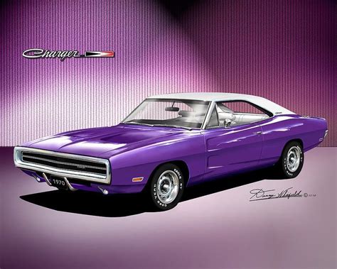 Dodge Charger Art 1970 Chevelle Hummer Cars Car Prints Car Artwork