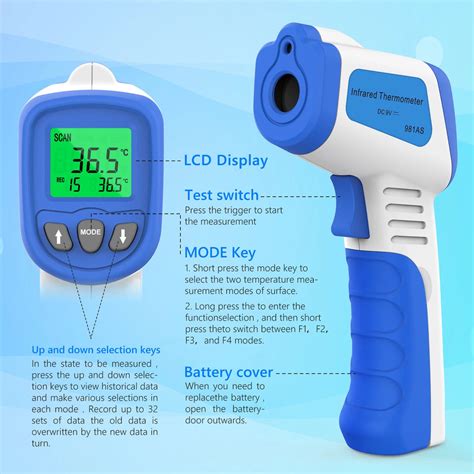 Btmeter Bt 981as Digital Infrared Forehead Thermometer