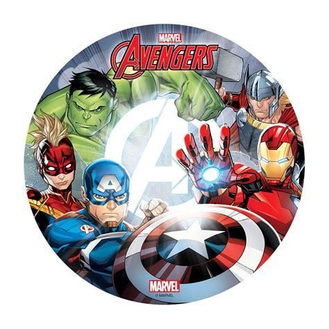 Buy Dekora Marvel Avengers Edible Wafer Paper Cake Topper The Best