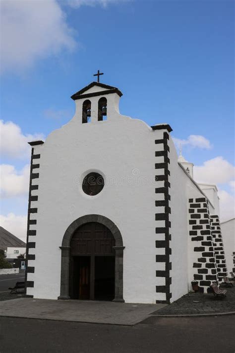 Nuestra Senora De Los Dolores Lanzarote Spain Stock Image Image Of