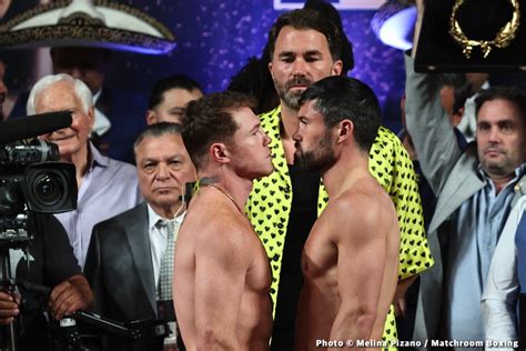 Canelo Alvarez Vs John Ryder Official Dazn Weigh In