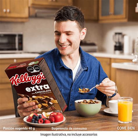 Kelloggs Cereal Extra Chocolate 490 G H E B México