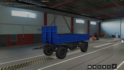 Przyczepa BDF NEFAZ 8332 01 04 Do KAMAZ 8x1 1 50 X ETS2 ETS2 Mody