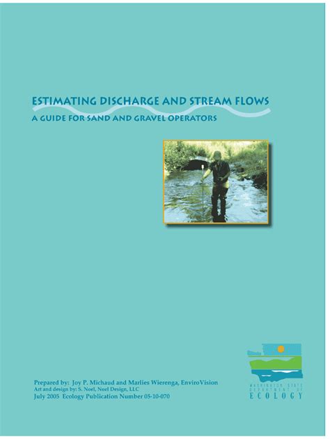 Fillable Online Fortress Wa Estimating Discharge And Stream Flows A