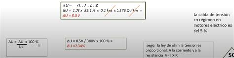 COMO CALCULAR LA CAÍDA DE TENSIÓN EN UN MOTOR TRIFÁSICO