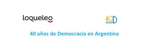 40 Años De Democracia En Argentina