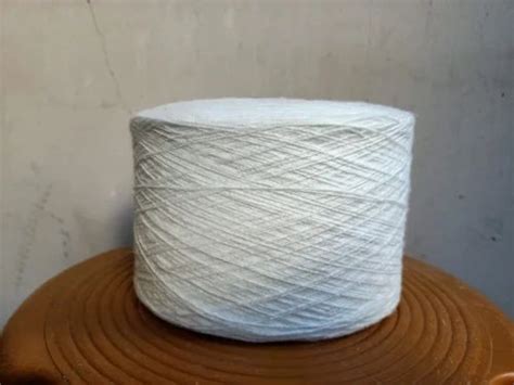 2 0 Plain White Flower Cotton Thread For Textile Industry At Rs 200