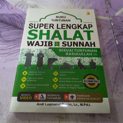 Jual BUKU TUNTUNAN SUPER LENGKAP SHALAT WAJIB SUNNAH SESUAI TUNTUNAN