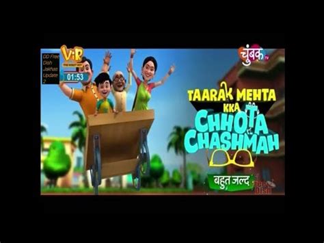 Taarak Mehta Ka Chhota Chashmah Cartoon Serial Start Chumbak Tv Coming