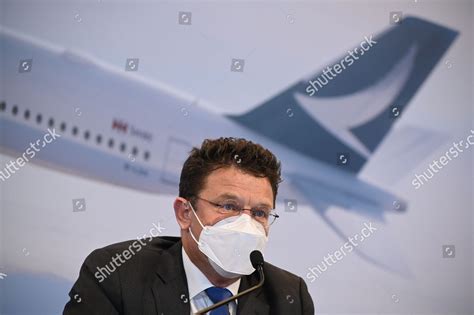 Patrick Healy Chairman Cathay Pacific Airways Editorial Stock Photo