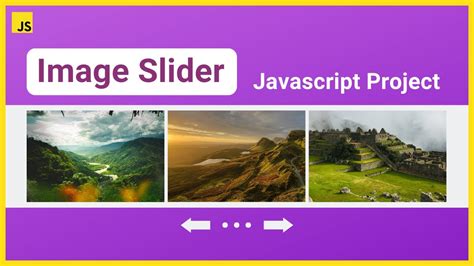 Create Image Slider Using Html Css And Javascript Javascript Project