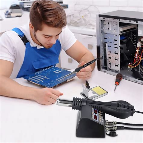 JCD 8898 2in1 Hot Air Heater And Soldering Iron