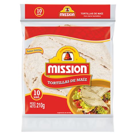 Comprar Tortilla Mission Maiz 10 Uds 209 G Walmart Costa Rica