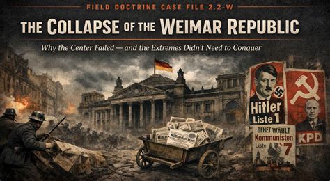 The Collapse Of The Weimar Republic