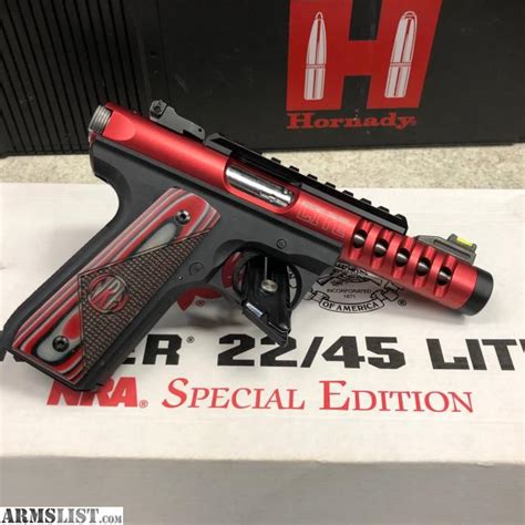 Armslist For Sale Ruger Nra Mark Iii 22 45 Lite