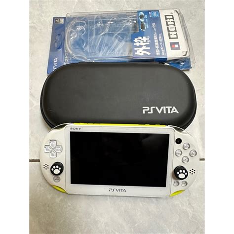 Jual PS Vita Slim 128 Gb CFW Henkaku White Lime Green Shopee Indonesia