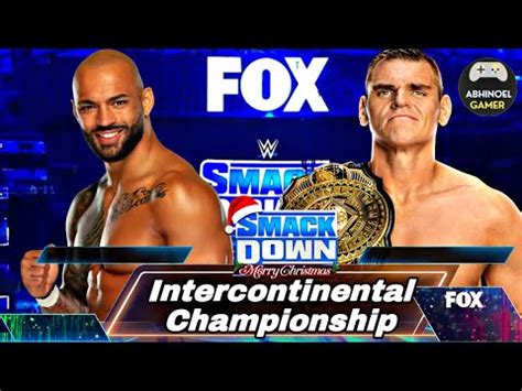 Ricochet Vs Gunther Intercontinental Championship Wwe