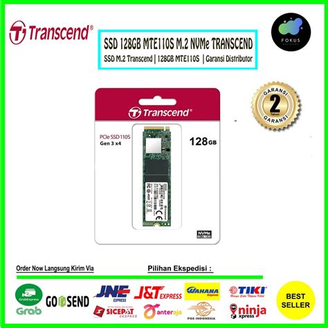 Jual TRANSCEND SSD MTE110S 128GB 256GB 512GB 1TB M 2 PCIe NVMe