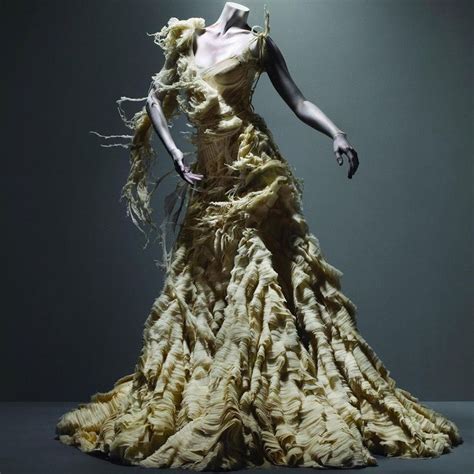 The Iconic Oyster Dress From Alexander Mcqueen SS03 Irere The Dress