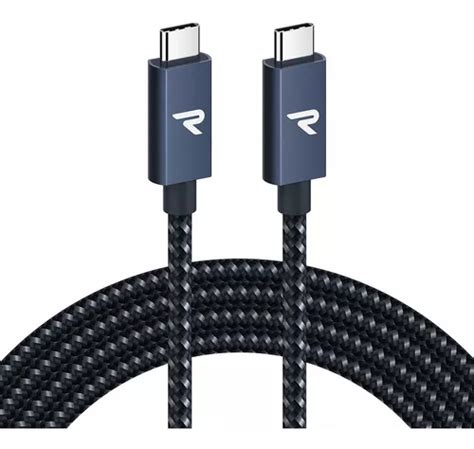 Rampow Cable Trenzado De 100 W Usb C A Usb C Usb 3 2 Gen Envío gratis