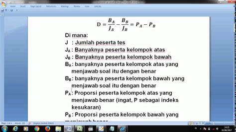 Daya Pembeda Daya Diskriminasi Item Instrumen Soal Pilihan Ganda