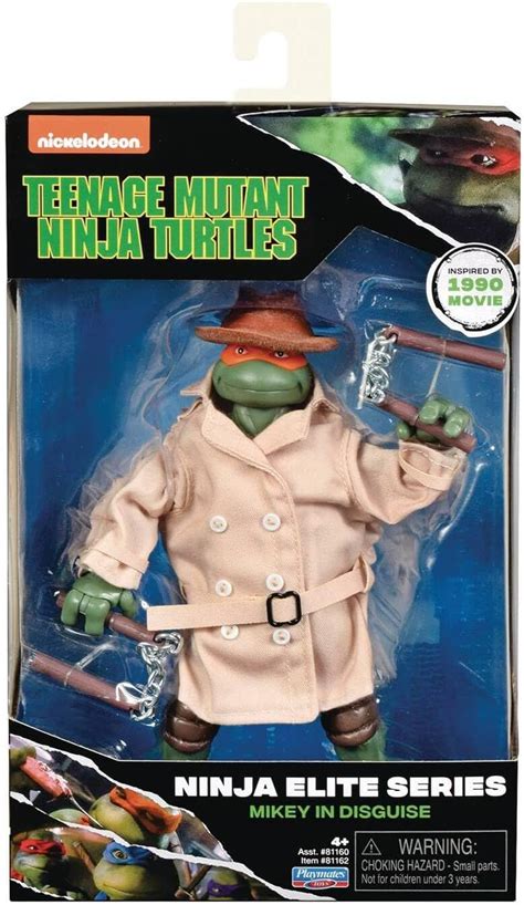 Teenage Mutant Ninja Turtles Classic Ninja Elite Figures Mikey In