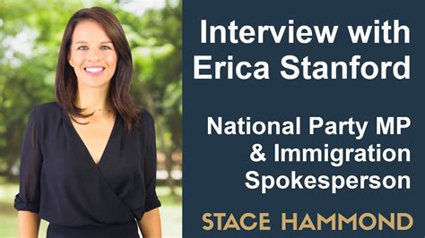 Interview With Erica Stanford National Party Spokesperson On