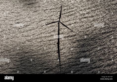 Aerial View Enbw Baltic 1 Offshore Wind Farm In The Baltic Sea Wind