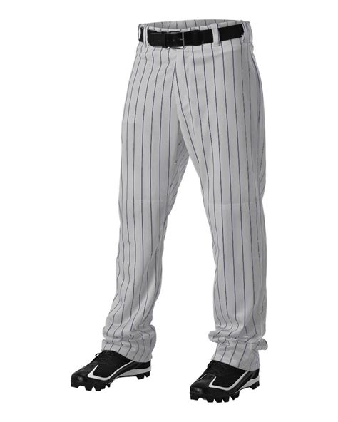 Alleson Athletic 605wpny Youth Pinstripe Baseball Pant