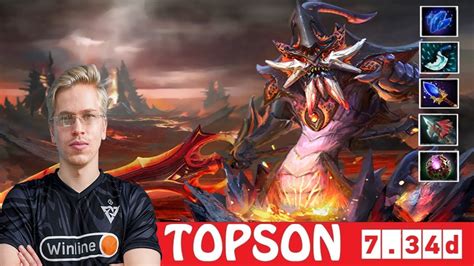 DOTA 2 TOPSON The SLARDAR OFFLANE 7 34d YouTube