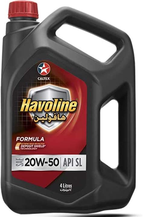 Havoline Gasoline Engine Oil Havoline Formula W Sl X L Caltex