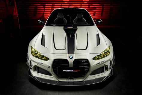 2022 Bmw M4 Gets First Widebody Kit From Darwinpro Turns Into Carbon Shark