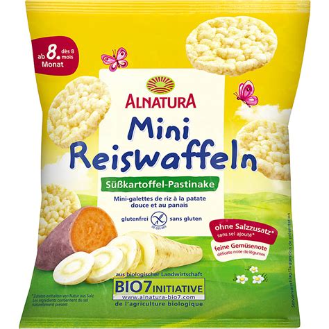 Alnatura Mini Reiswaffeln S Sskartoffel Pastinake Ab Monaten Migros