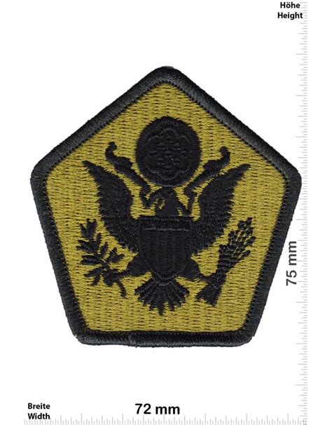 U.S. Army US ARMY HEADQUARTERS - HQ - Patch Sleutelhangers Stickers -giga-patch.com - Grootste ...