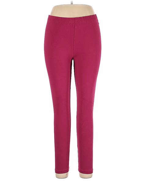 Anthony Richards Solid Pink Leggings Size XL 38 Off ThredUP