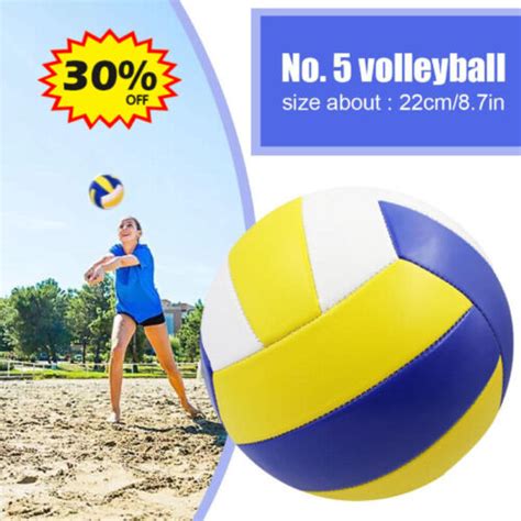 Softtouch Volleyball Indoor Outdoor Beach Gym Game Ball Match Adult