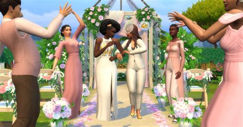 The Sims 4 Announces My Wedding Stories Game Pack