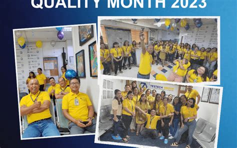 Quality Month 2023 - TESTECH GROUP