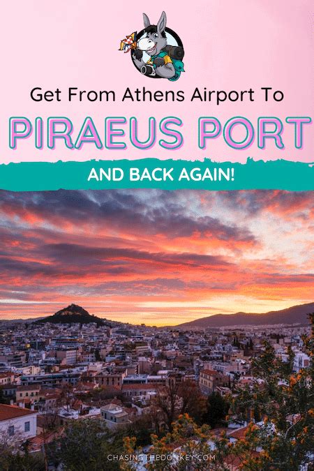 Athens Airport To Piraeus Ferry Terminal Guide