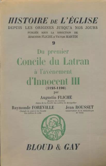 HISTOIRE DE L ÉGLISE depuis les origines jusqu à nos jours Tom EUR 25