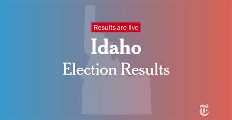 Idaho Republican Caucus Results 2024 - The New York Times