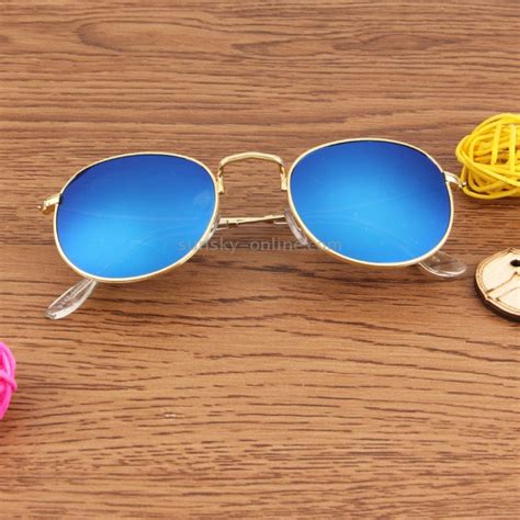 Uv400 Uv Protection Metal Frame Ac Lens Sunglasses