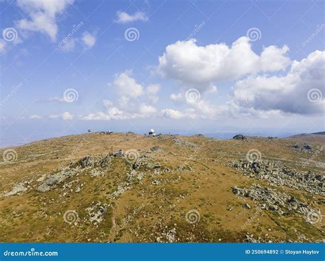 Aerial View Of Vitosha Mountain Bulgaria Stock Photo Image Of